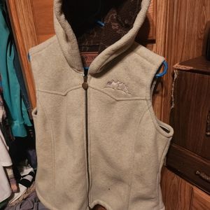 Outback women's vest with hoody